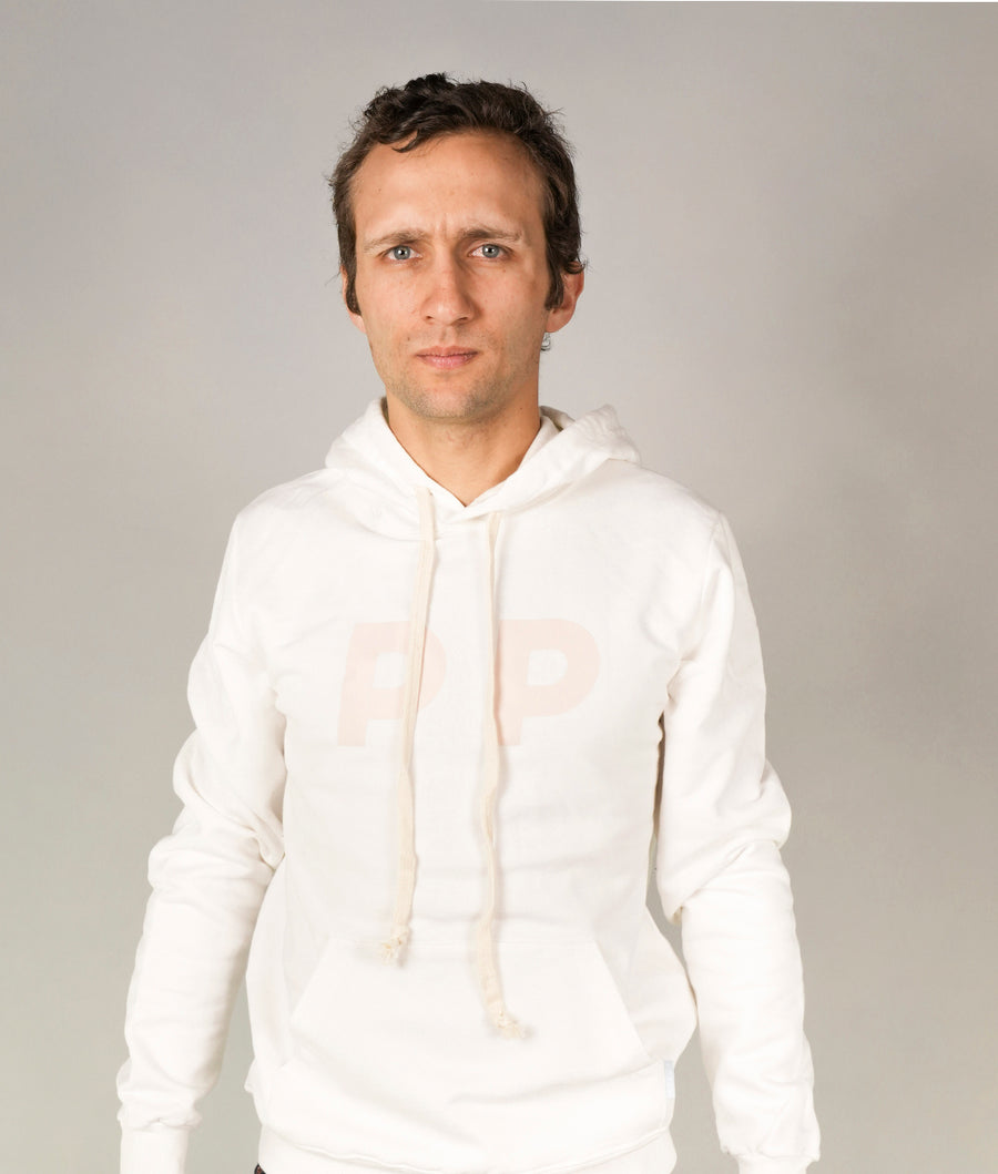 Hoodie PP White and Pink