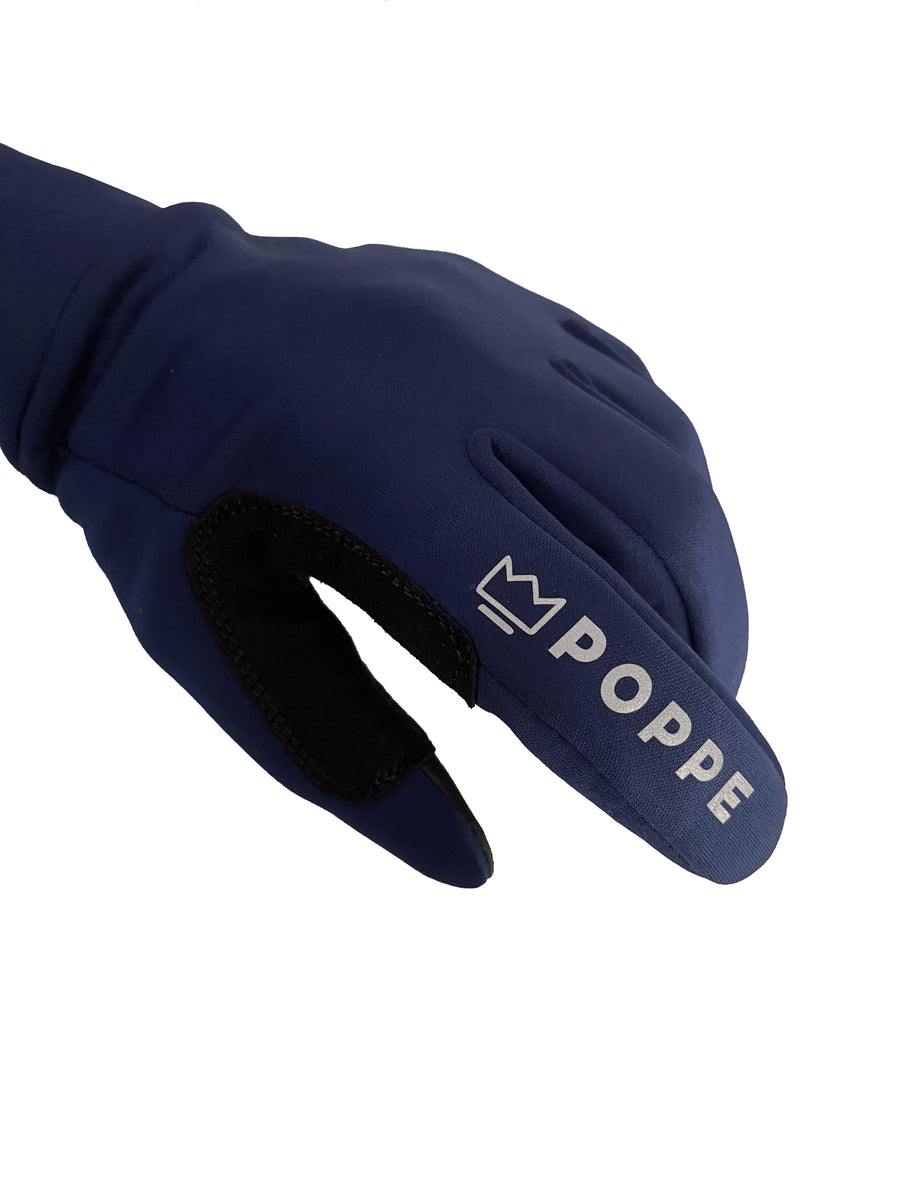 Winter Navy Blue Gloves